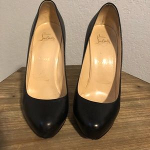 Christian Louboutin authentic feticha 120 kid pump